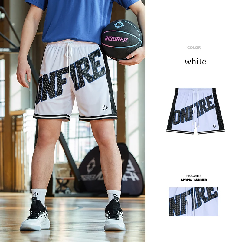 Rigorer Austin Reaves Same Style Basketball Polyester Shorts [Z123211606] - Image 4