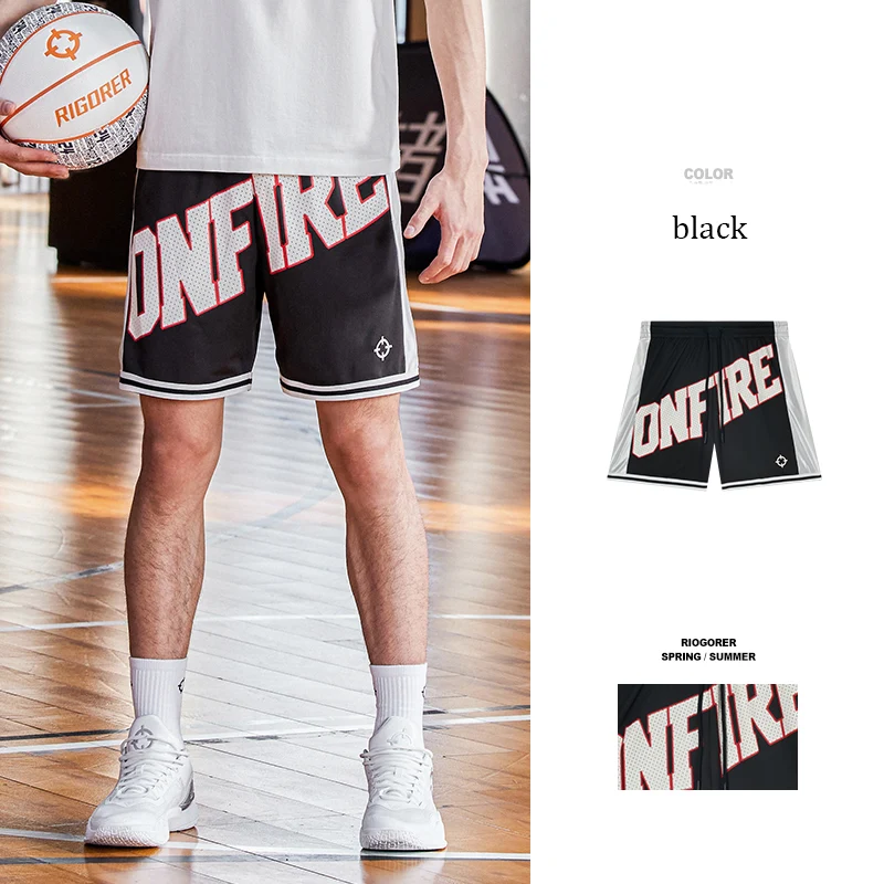 Rigorer Austin Reaves Same Style Basketball Polyester Shorts [Z123211606] - Image 5