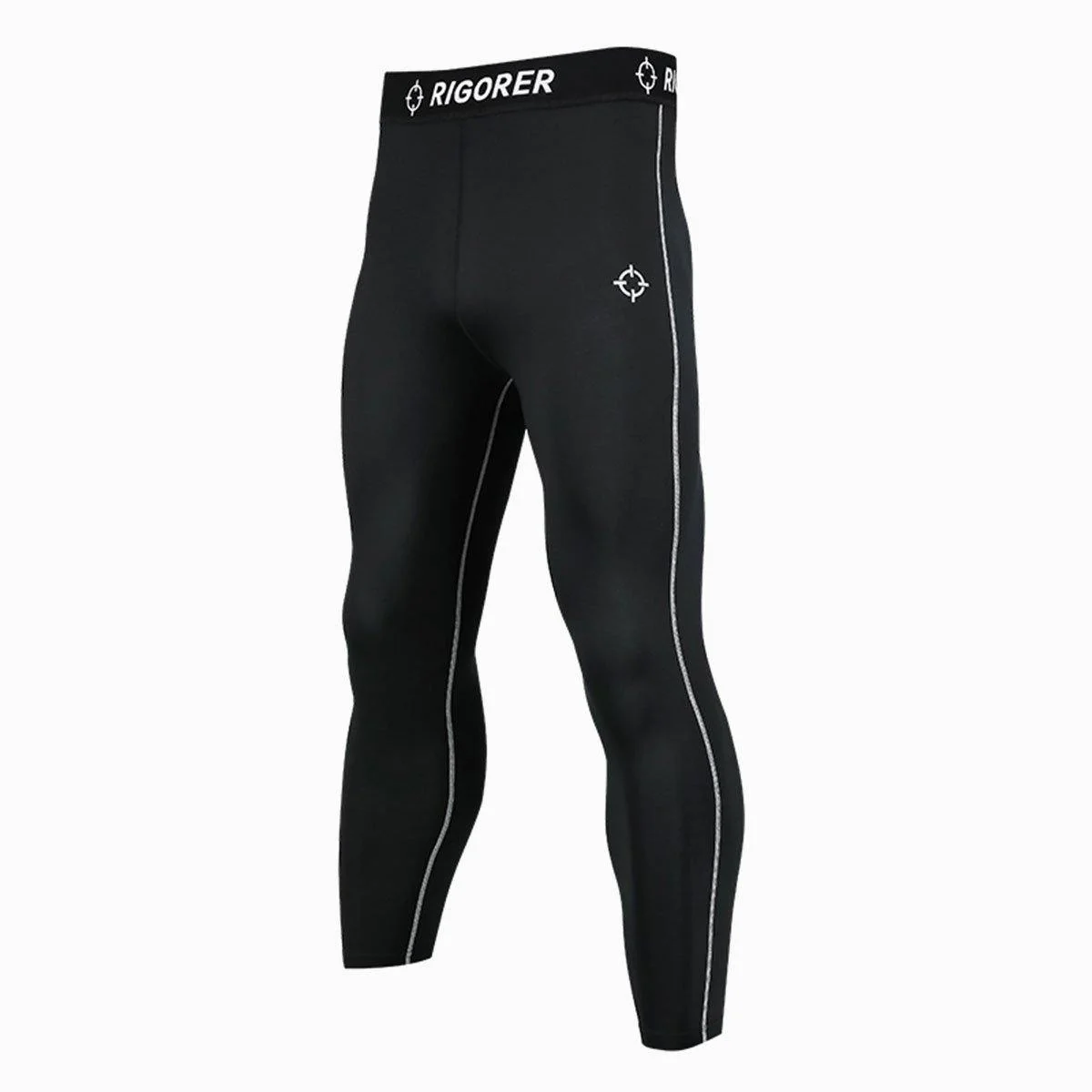 Men's Compression Pants Sports Leggings with Fleece Z118311411 - Image 4
