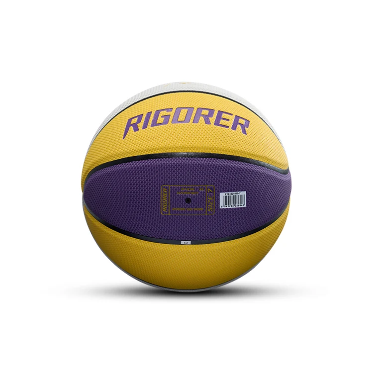 Rigorer Austin Reaves  PU Basketball 'Purple/Yellow/White' [Z123320110-7] - Image 6